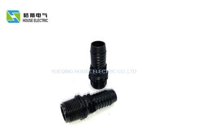 China Plástico de la cabeza del conector de las regaderas de la irrigación del césped o cubierta negro del aluminio en venta