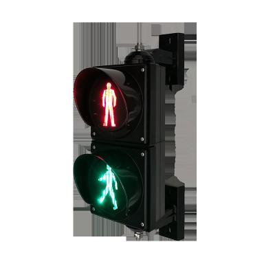 China Crossroad/Parking Signal Light IP65 Light Red Green Pedestrian Waterproof Traffic Control/Mini LED Car Traffic Lift 100mm 3 Year Warranty for sale