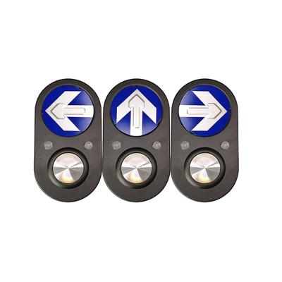 China Pedestrian Metal Traffic Light Button For Pedestrian Traffic Lights Light for sale