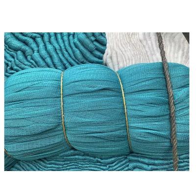 China Factory sale best quality PE multifilament fish farming shrimp net knotted multifilament seines drag trawl for sale