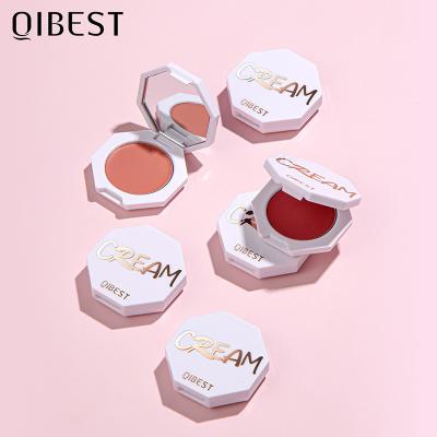 China Best Selling Custom Logo Waterproof Blush And Highlighter Bar Private Label Simple Cream Mini Blusher for sale