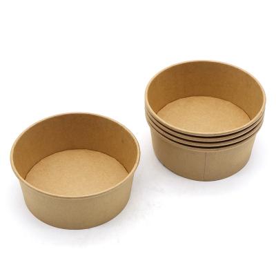 China Minimalist ecological disposable salad bowl with lid for noodles for sale