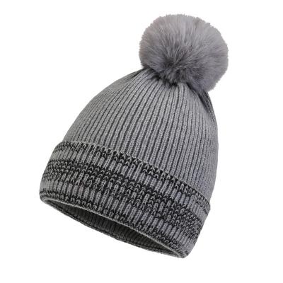 China High roof Hat for Women's Face Small Autumn and Winter Korean Style Ins All-match Fashion Wool Hat with Velvet Warm Knitted Hat Student for sale