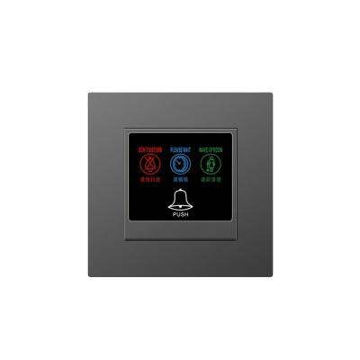 China Boonlive Shenzhen SOS Durable Audio Thermostat Switch Foot Lamp Switch Hotel Smart Switches for sale