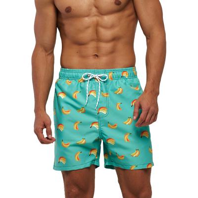 China QUICK DRY Wholesale OEM Custom Logo Stock Beach Shorts Polyester Men Running Shorts Custom OEM Logo Shorts for sale