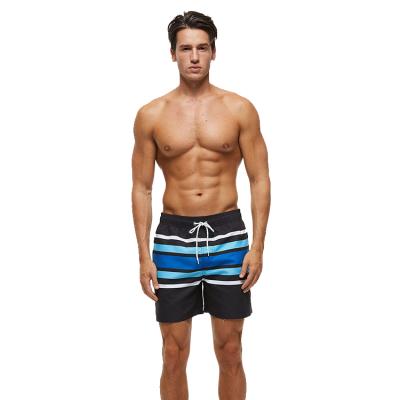 China Breathable Mens Orange Boardshorts Swim Trunk Beach Shorts 4 Way Stretch Spandex for sale