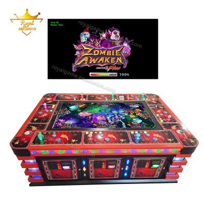 China Metal Cabinet Prizes 8Player Ocean King 3 Plus Best Zombie Awaken Fish Game Cabinet Table Host Fish Game Board for sale