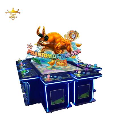 China Metal Cabinet Good Quality Skill Fish Game Machine 8p 10p Fish Table Game Fish Hunter Arcade Cheat For Sale for sale