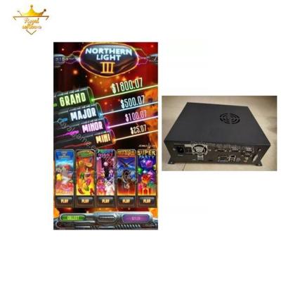 China Metal Skill Multi Jackpot Game North Light 3 Gambling Casino Slot Game Cabinet Newest for sale