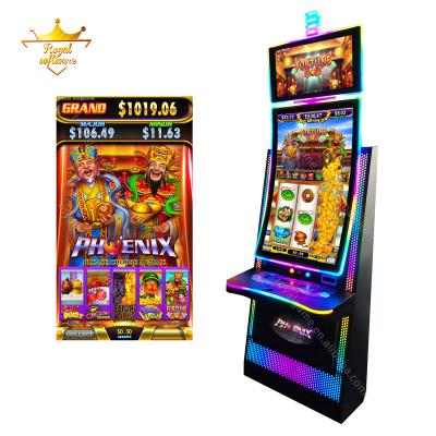 China Hot Sale Metal Cabinet 2022 Game Slot Game Cabinet Vertical / Curved Screen Slot Game Machine IGS Phoenix for sale