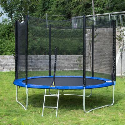 China With Protective Net 8FT Outdoor Jumping Trampoline Fitness Equipment For Kids And Adult for sale