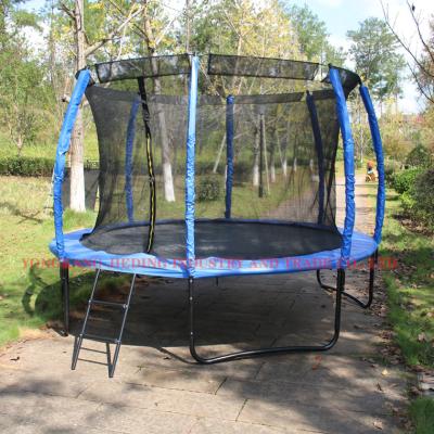 China With Protective Net 10ft Outdoor Round Trampoline With Ladder Trampoline With New Style For Kids for sale