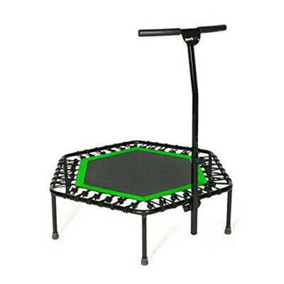 China Without protective net indoor or outdoor foldable trampoline for adults fitness trampoline with handle for sale for sale