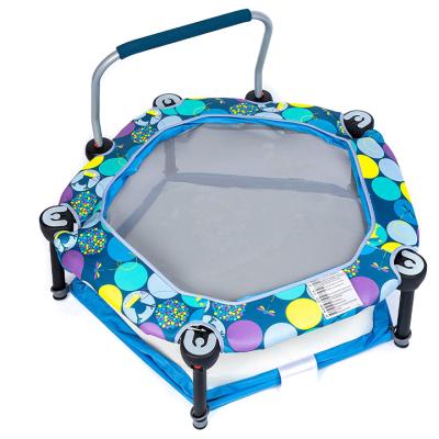 China With New Design Protective Net Children's Trampoline Double Function Trampoline Hexagonal Trampoline For Kids for sale