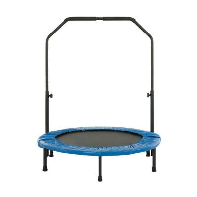 China Without Protective Net Good Quality Customized Color Mini Fitness Trampoline With Handle for sale