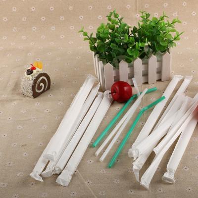 China 12*250 China Disposable Hot Selling Compostable Straw For Drinks for sale