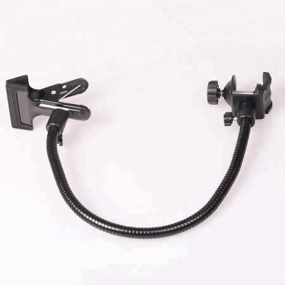 China Dual Clip Camera Mount Flexible Arm Gooseneck 6 Gooseneck for sale