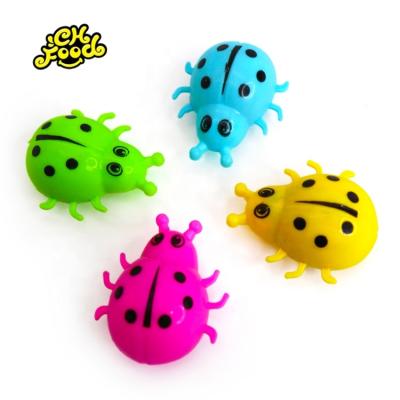 China Novelty Plastic Children's Toys Pull Back Cartoon Ladybug Toys for sale