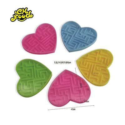 China Plastic Educational Toys Plastic Heart Shape Maze Game Toys For Kids for sale