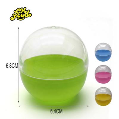 China Plastic Gashapon Capsule Egg Plastic 64mm Toys With Building Block Educational Toys for sale