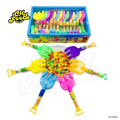 China Cartoon Toys Tumble Tools Tube Toy Candy With Chewing Gum for sale