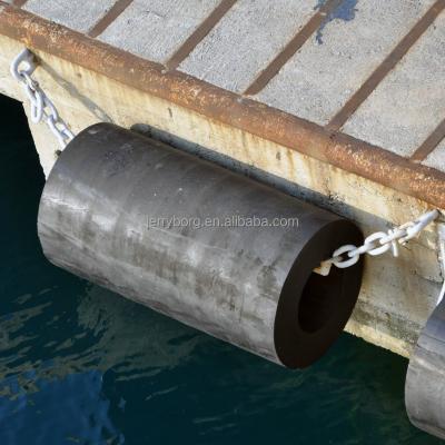 China Cylindrical Dock Pad BV Bumper For Hot Sale Jetty Marine Rubber Fender for sale