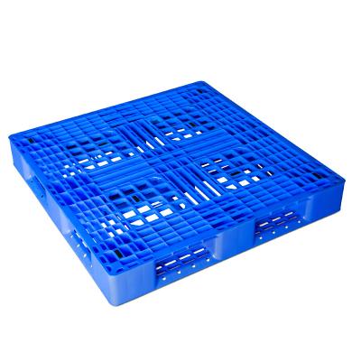 China Eco-friendly Pallet Reinforced Load Capacity Stacking Plastic Pallet For Supermarket And Logistics for sale