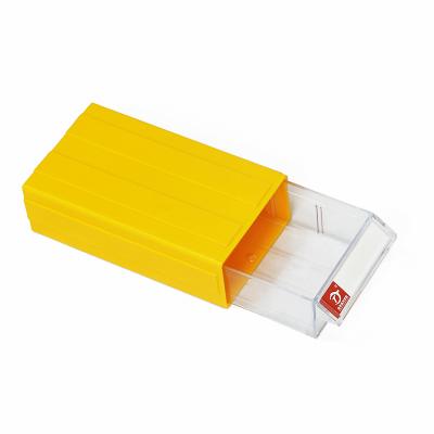 China Small Size 180*95*50MM Cheap Viable Portable Plastic Parts Crafts Storage Drawer Bin for sale