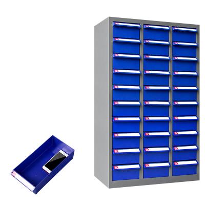 China (Size) OEM Manufacturer A4 Mail Storage Metal Office Adjustable Paper File Cabinet with Many Drawers for sale