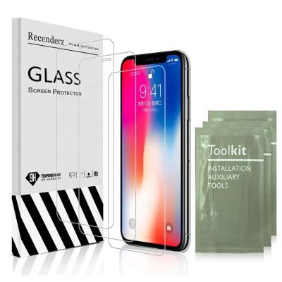 China Hot Selling Amazon Ultrathin 2.5D Clear 9HD Tempered Glass 3 Packs for sale