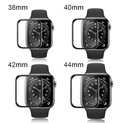 China Smart Watch Hd Screen Protector Screen Protector Tempered Glass For Iwatch For Apple Watch 6 Se 5 4 3 for sale