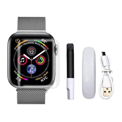 China Smart Watch Scratch Guard Uv Glue Screen Protector For Apple Watch 40mm 44mm for sale