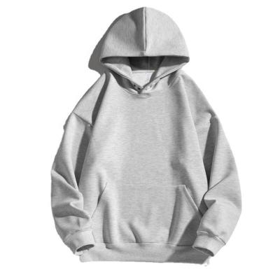 China Anti-wrinkle 100% cotton organic men's sweatshirt breath printed oversized custom unisex hoodie men's hoodies for sale