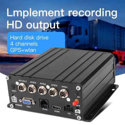 China Professional Fleet Management Manufacturer 4 Channel Mdvr Driving VCR HHD Car Dvr Gps Android for sale