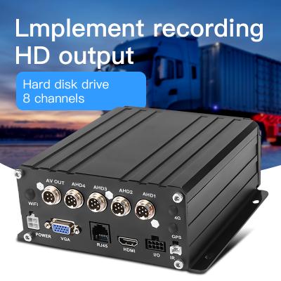 China Fleet Management Delivery 8 Channel Mdvr Hd Fast Car Dvr Night Car Dvr Kit Car Backup Camera HD 1080p for sale