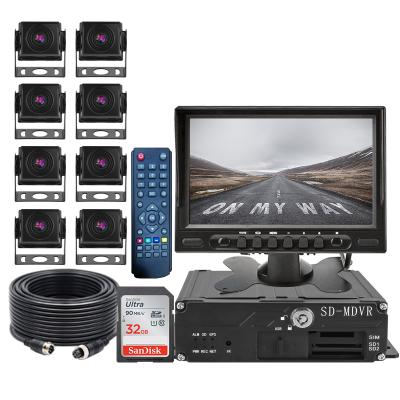 China Video High Quality HD Hd 1080p Gps Work Car Monitor VCR Set Mdvr Car Black Boxcar VCR for sale