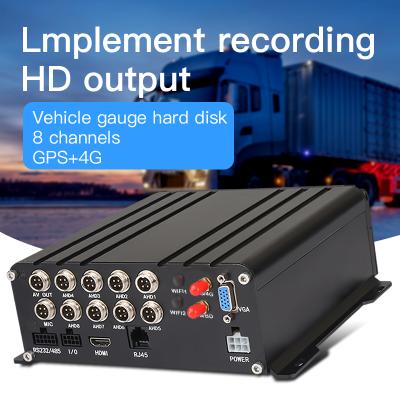 China Fleet Management 8 Channel Nvr Digital Video Recorder 720p Hd Affordable Car Dvr Mdvr 4g for sale