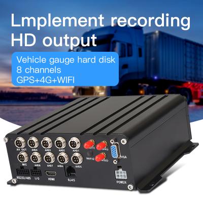 China Fleet Management Lead Industry 8 Channel 4g + Wifi + Mobile Gps Mdvr HHD Dvr System for sale