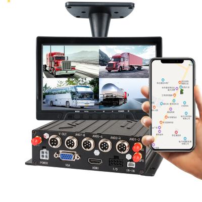 China Safe Parking China Manufacturer 7.1 Inch Monitor Camera DVR Car Black Box MDVR Car For Police Car Truck School Bus for sale