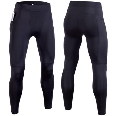 China Men's Breathable Compression Pants Base Layer Workout Tights Gaiters Fitness for sale