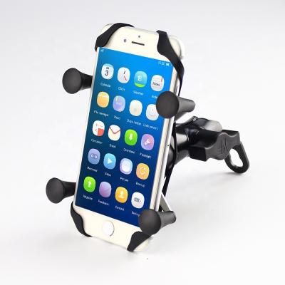 China Motorcycle Accessories X Grip Clamp E-bike Bike Phone Holders Waterproof Outdoor Motorcycle Phone Holder for sale