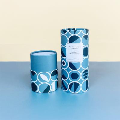 China Biodegradable Custom Round Box Printing Home Fragrance Diffuser Paper Tube Packaging for sale