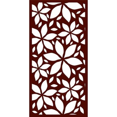 China Perforated Ceilings Laser Cut Decorative Metal Screen Gardening Wall Panels for sale