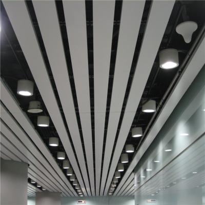 China Aluminum Perforated Ceilings Guangzhou Aluminum False Ceiling Strip Ceiling for sale