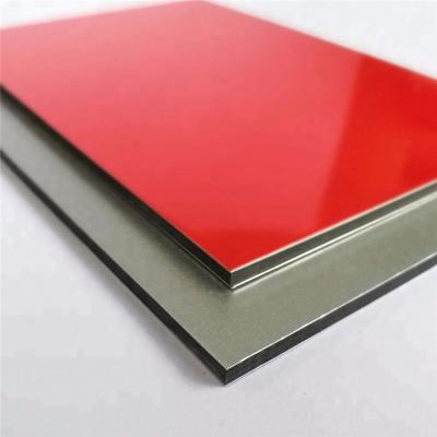 China Hotel ACP Exterior Aluminum Composite Plastic Sheet Metal Panel Aluminum Metal Wall Cladding Panel For Curtain Wall for sale