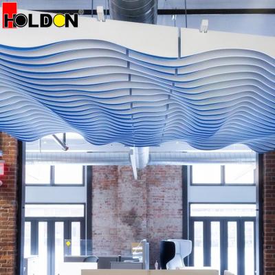 China Artistic Decorative Faux Aluminum Channels Panels Acoustical Suspended Ceiling for sale