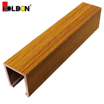 China Decorative Wpc Wood Plastic Composite Wall Panel Latest WPC Artistic Ceilings Technology Cladding for sale