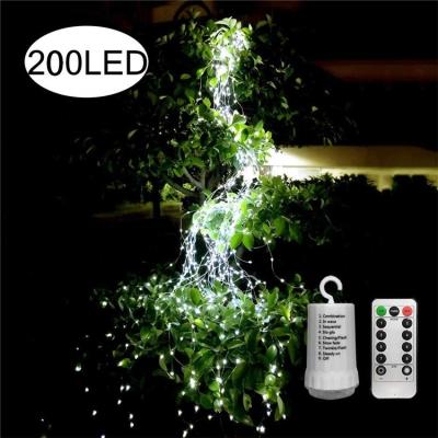 China Christmas Decoration Hot Sales Waterproof Battery Powered 8 ModesTimbo Led Twinkle Light 200LEDS For Holiday And Home Docoration for sale