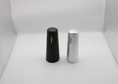 China Embossed aluminum foil cap for champagne bottle customized color aluminum foil wine capsule champagne foil capsul en venta