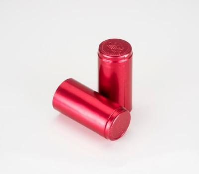 China Professional Heat Shrink Bottle Caps PVC Shrink Film Wine Bottle Cap ECO Friendly for sale